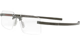 Flex Silver Geometric Eyeglasses