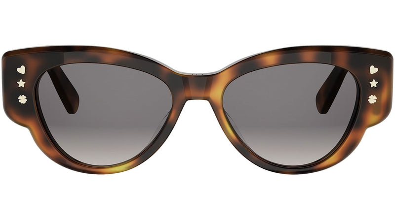 DiorLuckyCharms B1I Havana Butterfly Sunglasses