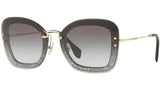 MU 02TS UES0A7 transparent grey glitter