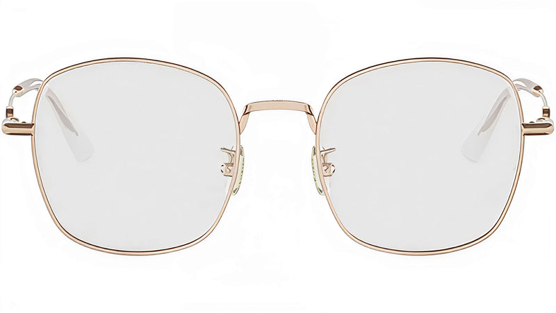 Petit CDO S1U Rose Gold Squared Eyeglasses