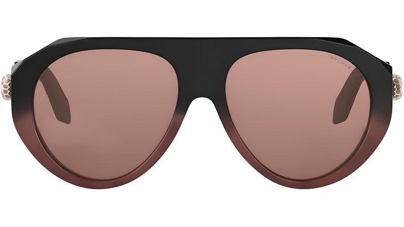 Serpenti Forever Brown Pilot Sunglasses