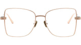 CDiorO B1F Rose Gold Butterfly Eyeglasses