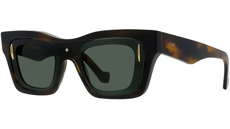 Signature Tortoise Geometric Sunglasses