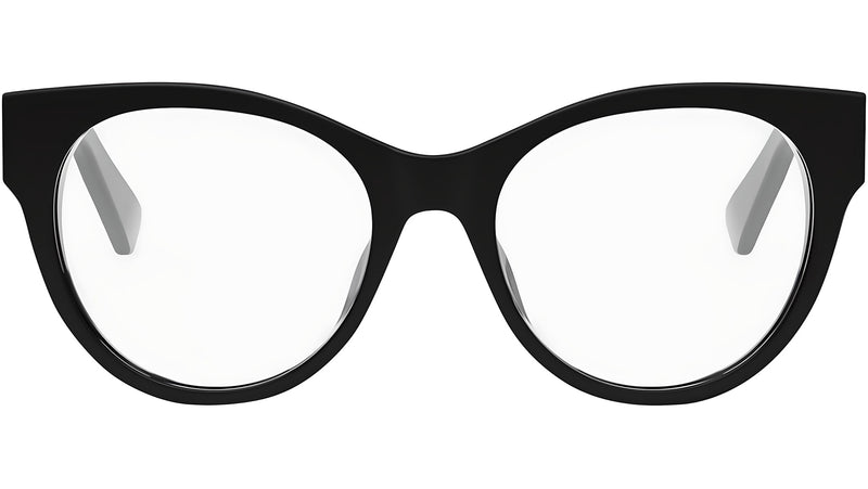 Tubogas Shiny Black Pantos Eyeglasses