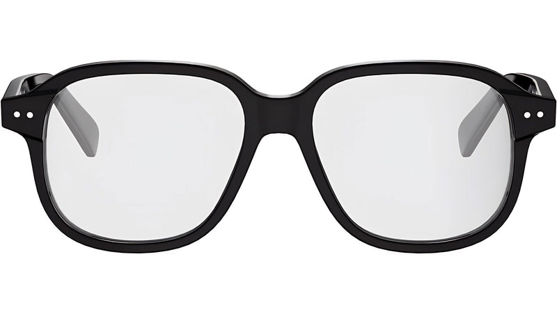 CELINE Thin Black Square Eyeglasses