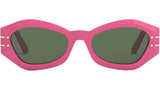 DiorSignature B1U Pink Butterfly Sunglasses