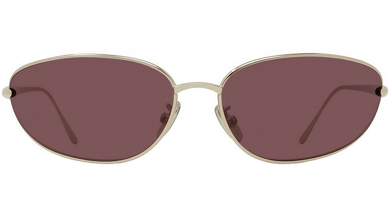 Signature Gold Oval Sunglasses