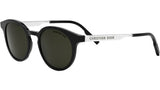 DiorTag R1I Shiny Black Panthos Sunglasses