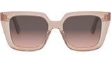 DiorMidnight S1I Pink Square Sunglasses