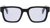 B.zero1 Grey Geometric Eyeglasses