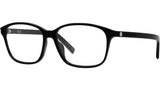 DiorEssentialO SI/F Shiny Black Squared Eyeglasses