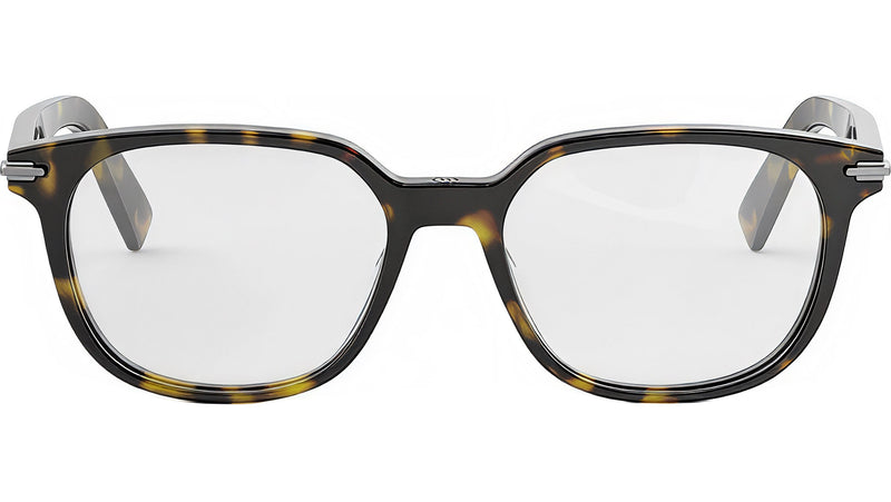 DiorBlackSuitO 25I Havana Round Eyeglasses