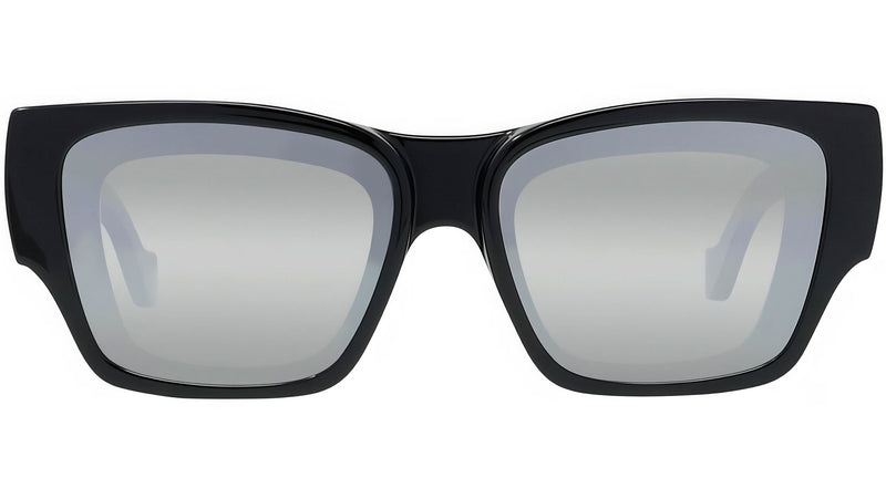 Signature Black Rectangular Sunglasses