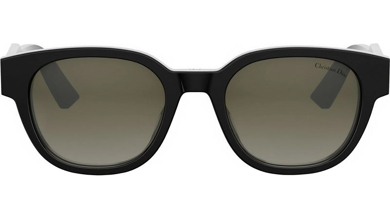 Christian Dior Label R1I Black Round Sunglasses