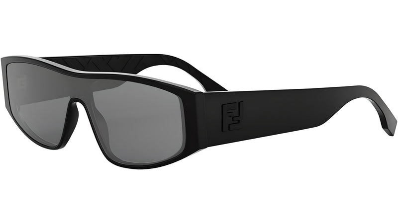 FF Squared Black Geometric Sunglasses
