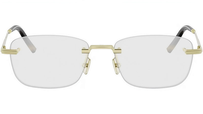 DiorBlackSuitO 27U Gold Oval Eyeglasses