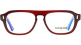 1319 Optical 08 bordeaux red