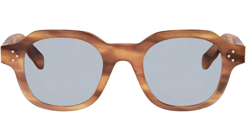 CELINE 3 Dots HD Havana Square Sunglasses