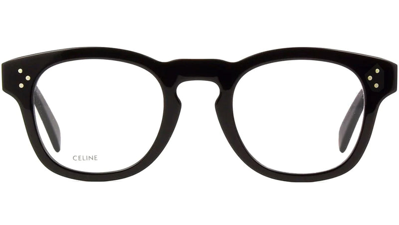 CELINE 3 Dots Black Square Eyeglasses