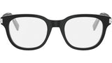 CD IconO S5I Black Rectangular Eyeglasses