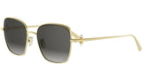 DiorTribales S1U Gold Square Sunglasses
