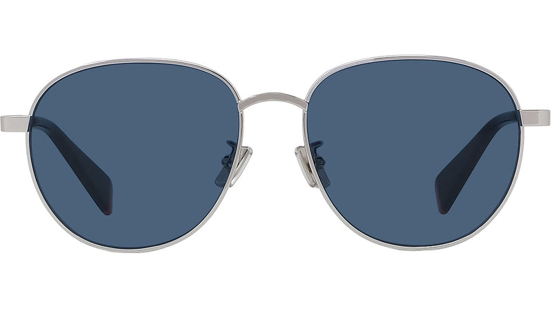 AKA Silver Round Sunglasses