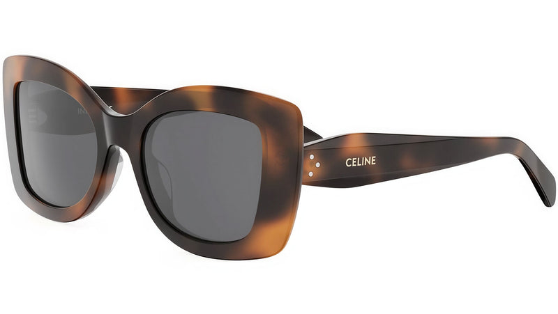 CELINE 3 Dots Tortoise Geometric Sunglasses