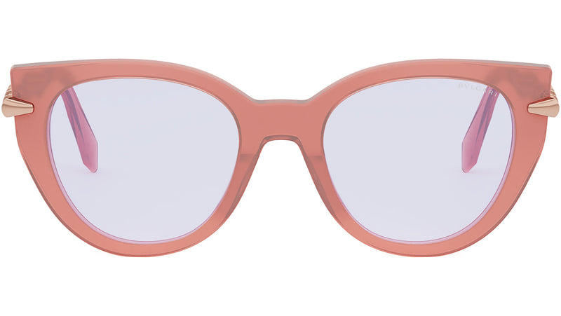 Serpenti Orange Cat Eye Eyeglasses