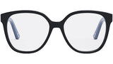 LaParisienneDiorO S3I Black Round Eyeglasses