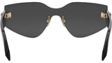 Serpenti Black Mask Sunglasses