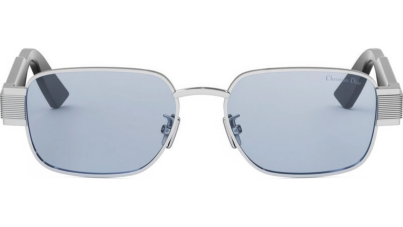 Christian Dior Label S2U Silver Rectangular Sunglasses
