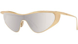 Signature Gold Geometric Sunglasses
