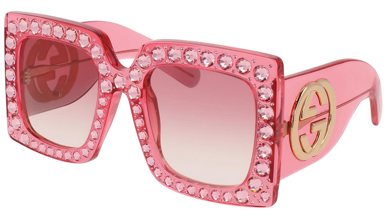 GG0145S transparent pink and pink