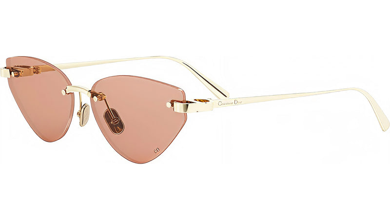 CDior B5U Gold Geometric Sunglasses
