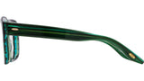 Amaya Green Square Eyeglasses