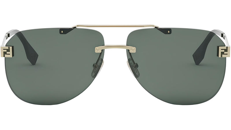Fendi Sky Yellow Pilot Sunglasses