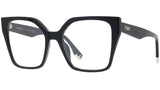 Fendi Way Black Square Eyeglasses