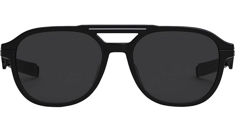 DiorEssential R2U Black Pilot Sunglasses