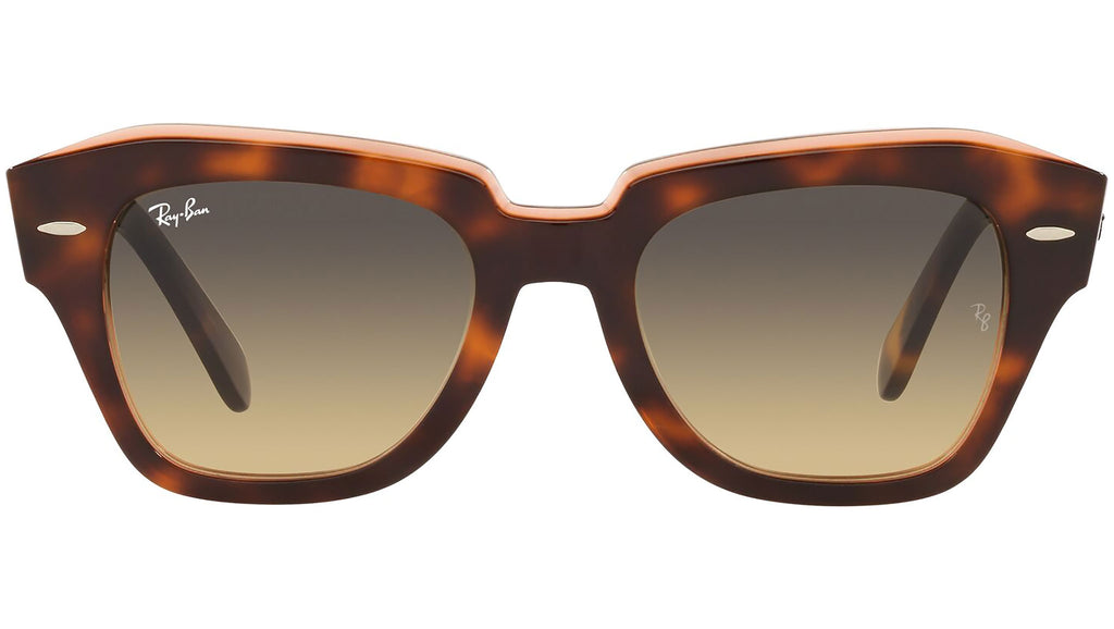 Occhiali da sole Ray-Ban State Street RB2186 1324BG Avana Rosa