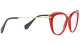 MU 01QV VX91O1 red / top transparent red