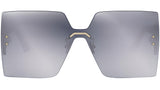 DiorClub M5U Silver Mask Sunglasses