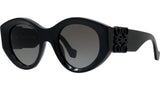 Anagram Black Round Sunglasses