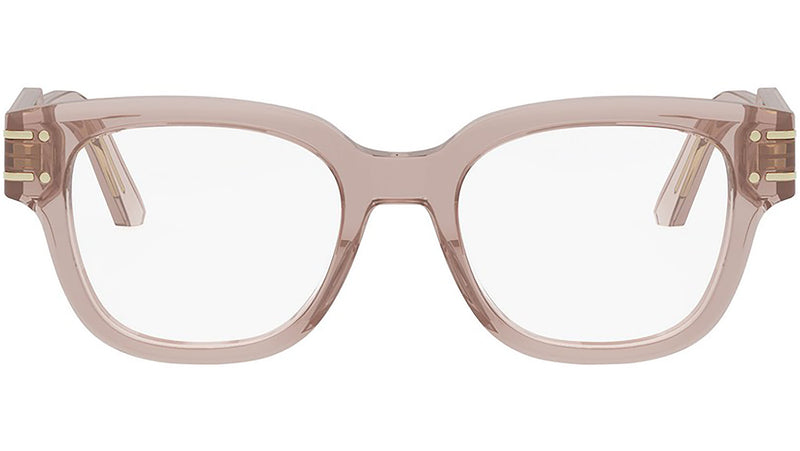 DiorSignatureO S6I Shiny Pink Squared Eyeglasses