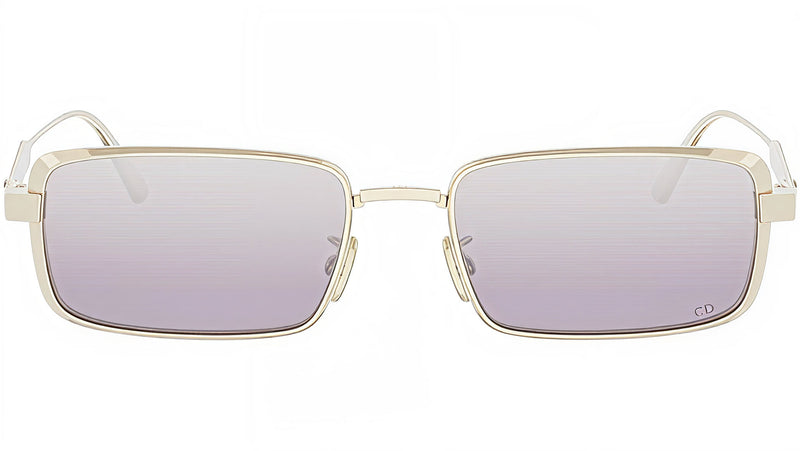 DiorCannage S2U Gold Rectangular Sunglasses