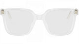 DiorPrismeO S5I Crystal Squared Eyeglasses