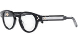 CD DiamondO R1I Black Round Eyeglasses