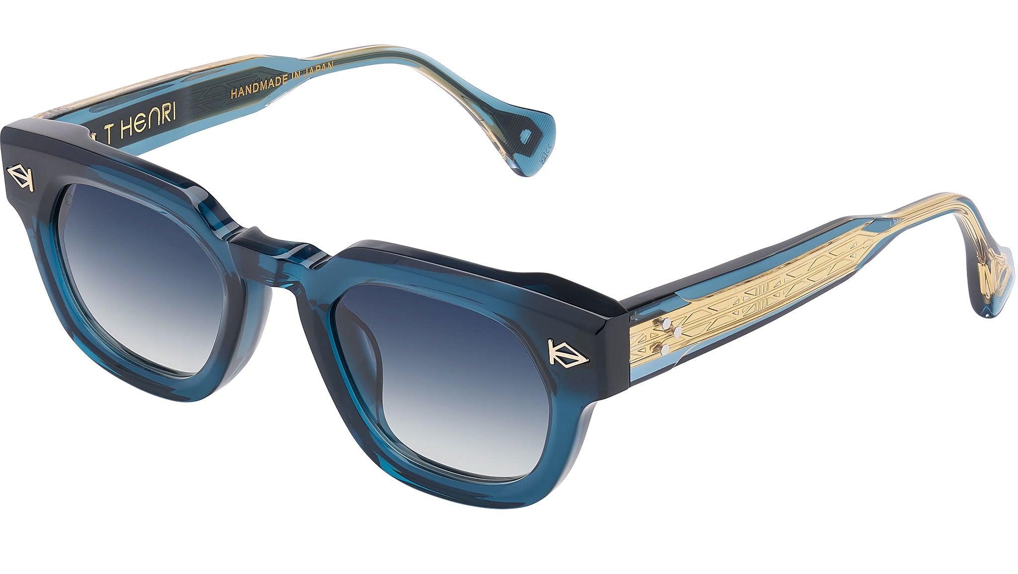 Lunettes Polarisées Tubertini T-Glass Fin – Bleu, Antireflet, Neuves Avec étiquettes