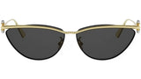 DiorTribales B2U Shiny Gold Cat Eye Sunglasses