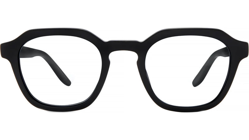 Tucker Black Round Eyeglasses