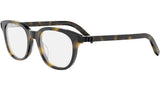 CD IconO S5I Shiny Havana Rectangular Eyeglasses